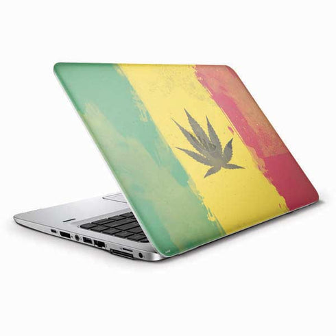 Marijuana Rasta Distressed HP Elitebook Skin